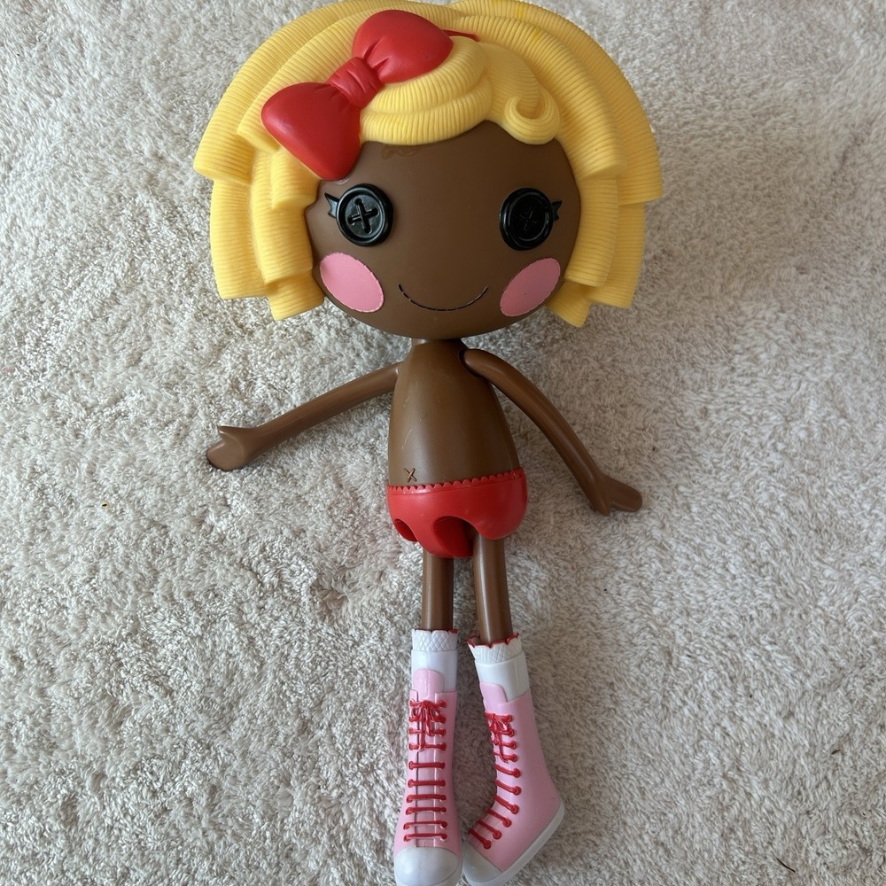 MGA Entertainment La La Loopsy 2009 Starlight 12" Doll Yellow Hair red Bow
